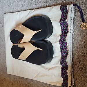 Authentic Tory Burch Leather Sandals